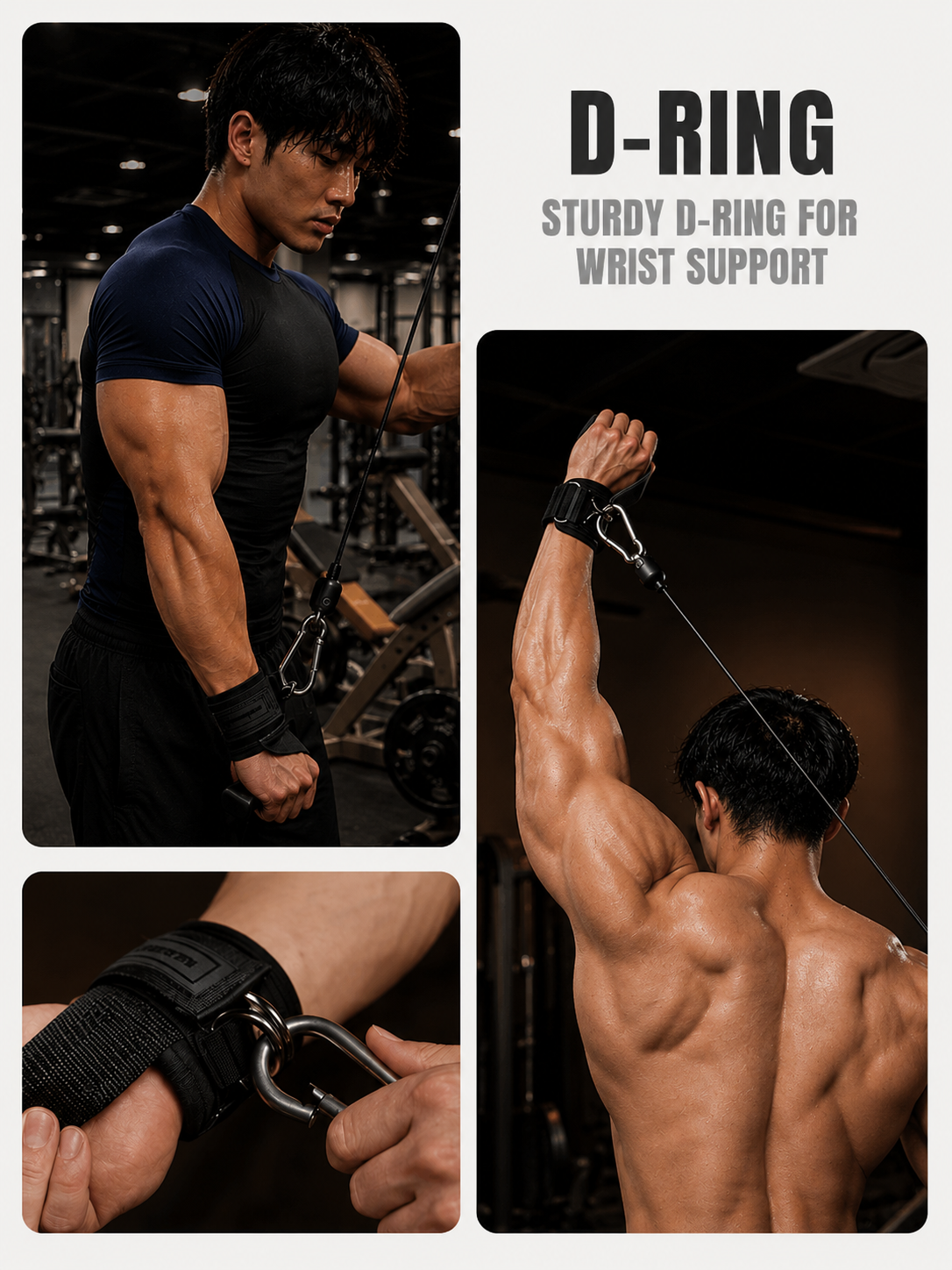 Gymcult Lifting Straps w/ dRing